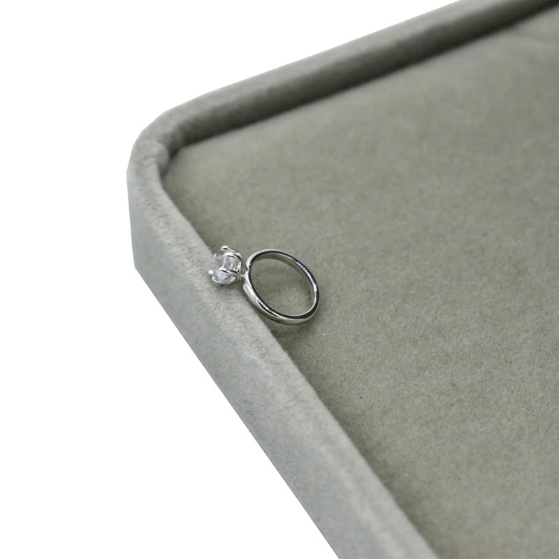 Crystal Baby Rings Newborn Lovely White Angel Rings Easy to Wear Photo Props