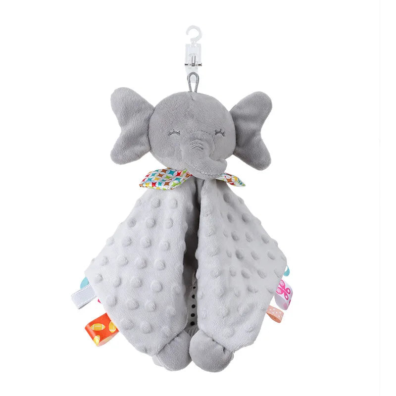 0~24 Months Baby Rattles Soft Plush Toys Foot Wrist Rattle set cartoon Newborn Development Educational Toys For children
